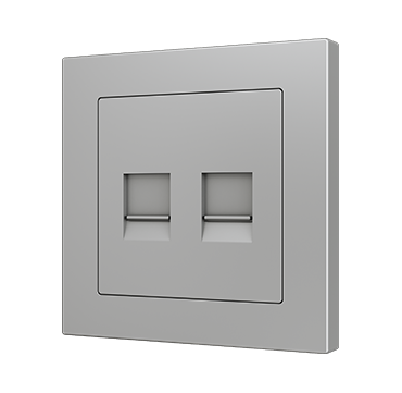ZS55 Double RJ45 outlet