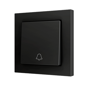 ZS55 Simple Soft push button for 1 binary input 55×55 mm
