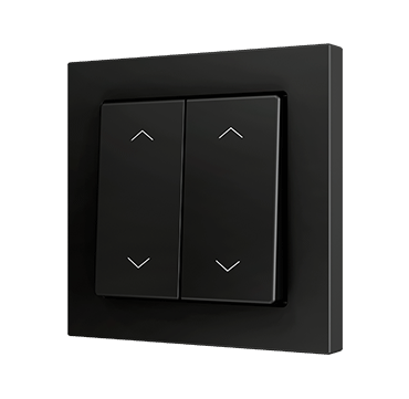 ZS55 Double Soft push button for 4 binary inputs 55×55 mm
