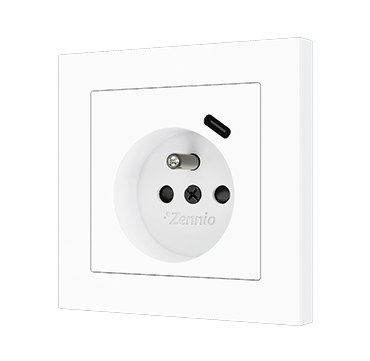 ZS55 French Socket with USB C