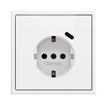 ZS70 Schuko Socket with USB C