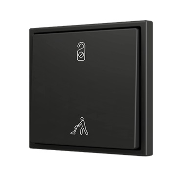 ZS70 Simple Soft push button for 2 binary inputs 70×70 mm